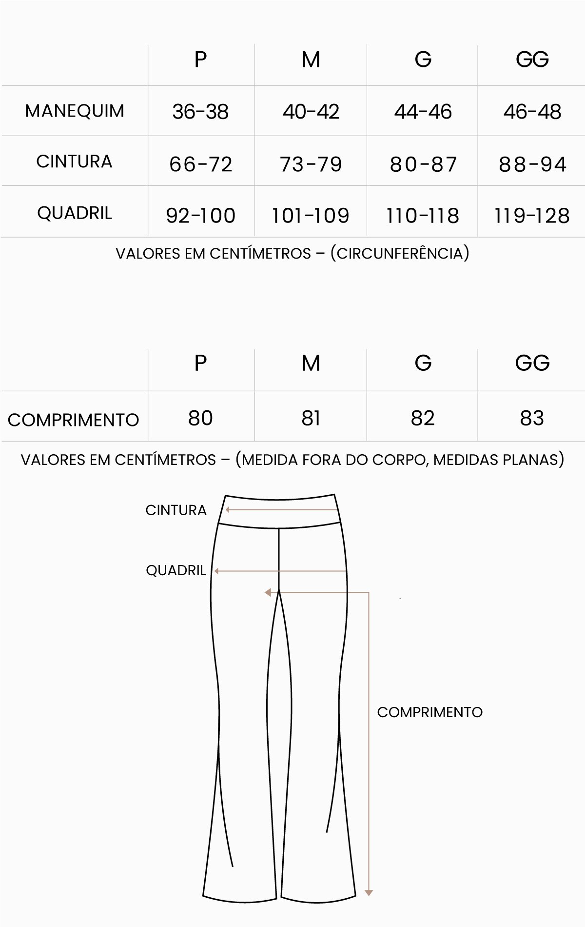 Calça Flare Fitness Liso Preto